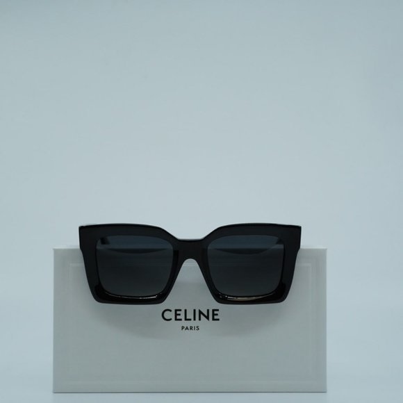 Celine Black Gradient Square Sunglasses main image 12